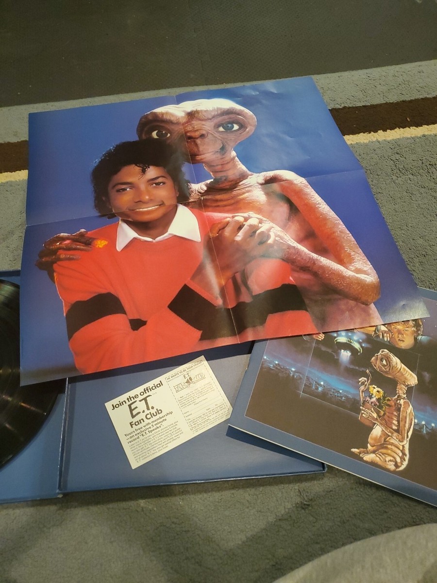 RARE LP VINYL: E.T. The Extra Terrestrial - Narrated by Michael