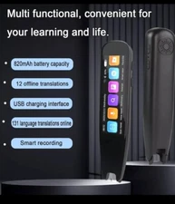 Smart Scanning Translation Pen Speech Language Voice Text Reading Dictionary