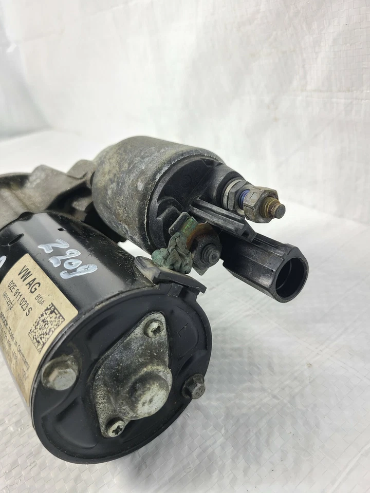Motor de arranque Volkswagen VW Golf GTI 2010-2013 02E911023S fabricante de equipos originales Foto 3 de 4