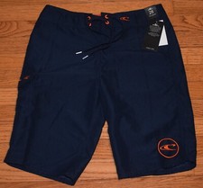 O'Neil Santa Cruz Solid 2.0 Board Shorts - NEW with Tags - Size 28 Full Length