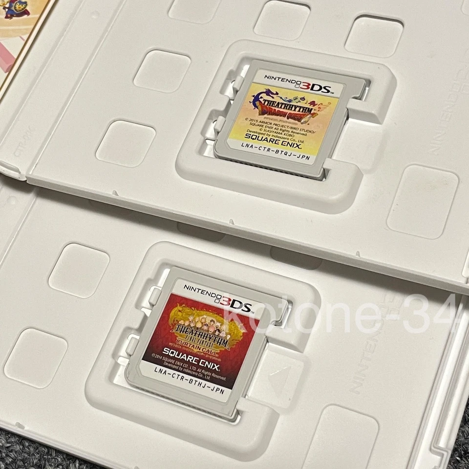 Nintendo 3DS Theatrhythm Dragon Quest & Final Fantasy Curtain Call Set *Japanese - Image 3 of 4