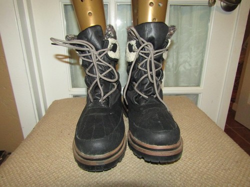 Maurices Willow Sweater Top Lace Up Heeled Winter Boots Women's size 11 M - Picture 3 of 12