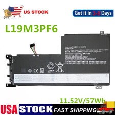 57Wh L19M3PF6 Battery For Lenovo Ideapad 5-15ARE05 81YQ Series L19L3PF2 L19C3PF5