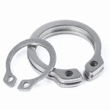 ￠3 - ￠75 External Retaining Rings for Shafts Circlips C-clip Stainless Steel A2