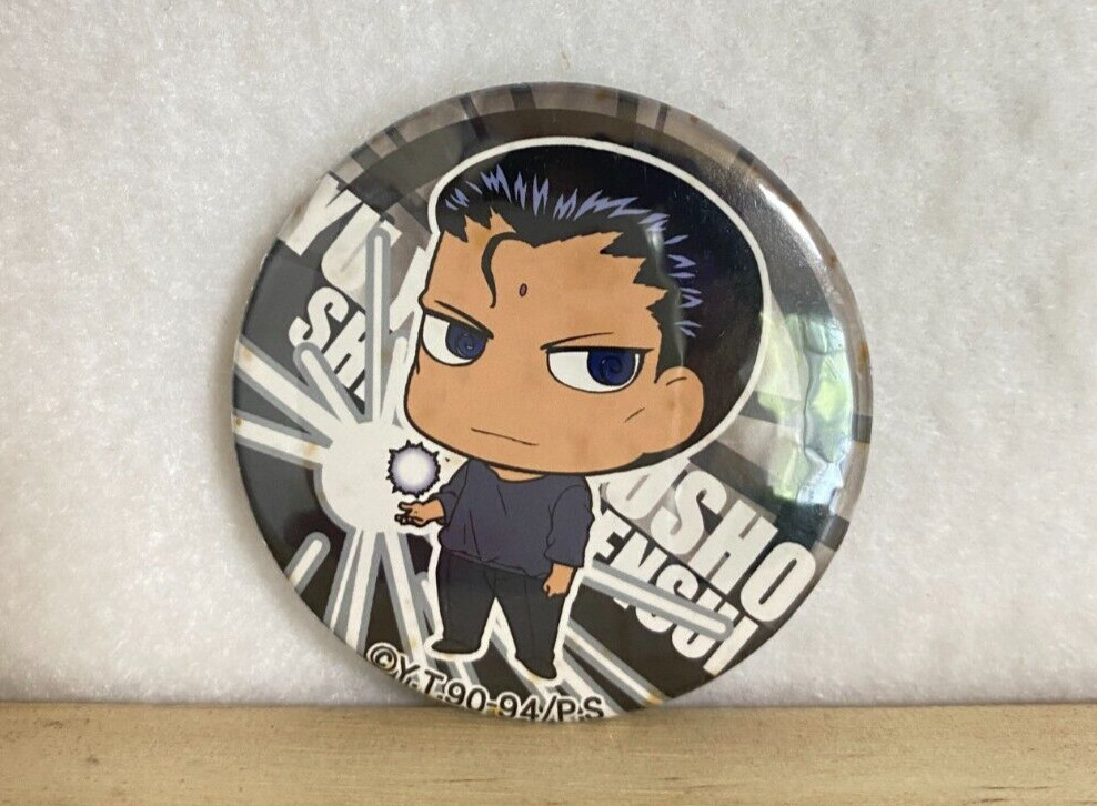 Sensui Shinobu Yu Yu Hakusho Can Badge Bandai Namco Shonen Jump From Japan