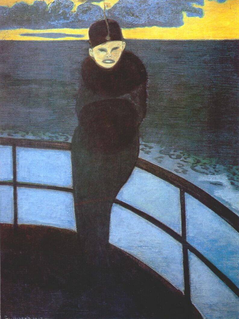 Léon Spilliaert - The Crossing (1913) Sea Voyage - 17