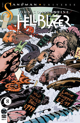 JOHN CONSTANTINE HELLBLAZER #8 FIRST PRINT JULY 2020 COVER A Bagged & Boarded NM
