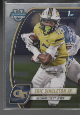 2024 Bowman University Chrome #71 Eric Singleton Jr.