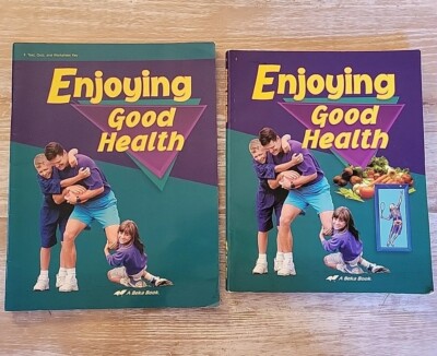 Abeka Book 5th Grade Enjoying Good Health Teacher Key And Student Text Book 2002