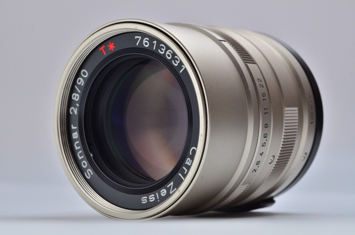 CONTAX Carl Zeiss SONNAR G 90mm F2.8 レンズ Carl Zeiss 90mm f2.8 Sonnar T* - Lens – Kamerastore