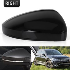 Passenger Right Side Rearview Door Wing Mirror Cover Cap For Vw Tiguan 2017-2023 Passenger Right Side Rearview Door Wing Mirror Cover Cap For Vw Tiguan 2017-2023