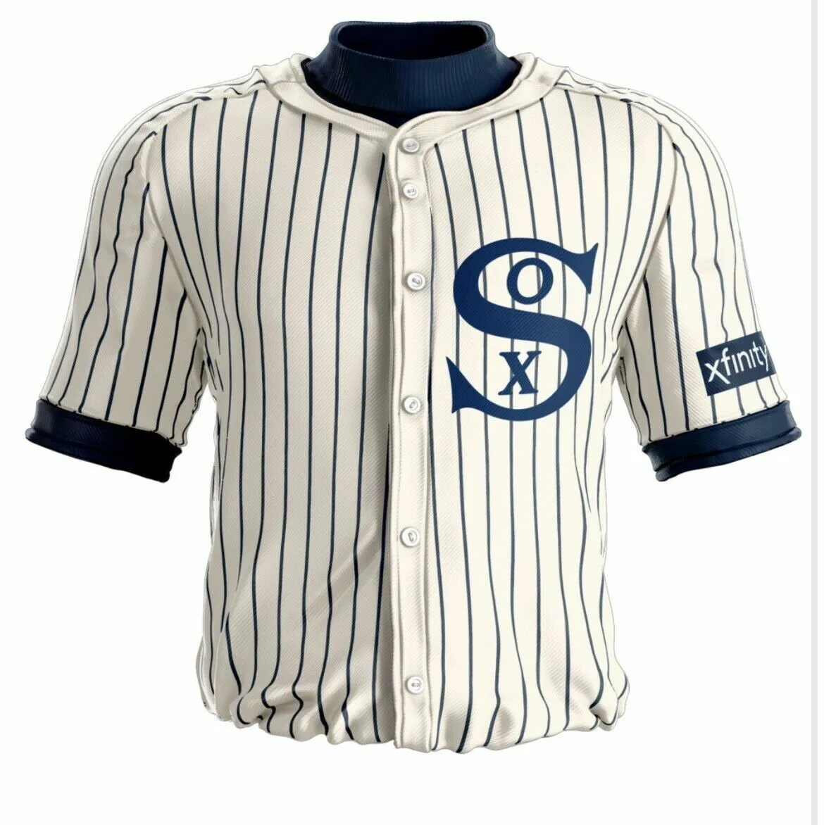 Chicago White Sox 1919 SGA Jersey Free Shiping BRND NEW UNOPENED POLYBAG M  OR L