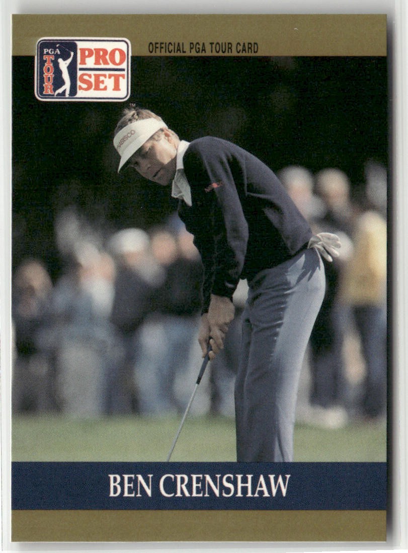 1990 PRO SET PGA TOUR #73 BEN CRENSHAW
