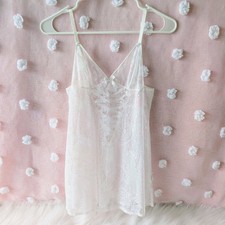Victoria Secret, Bridal Night Slip Gown, White, Women's Small, New W/O Tags