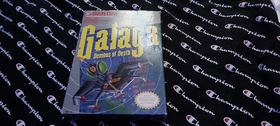 Galaga Demons of Death (Nintendo NES) Complete Great Condition As Pictured - Image 2 of 4