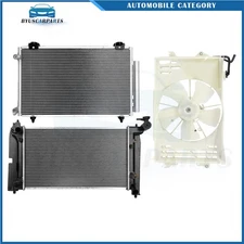 For 2005 2006-2008 Toyota Corolla Electric Radiator Condenser Cooling Fan Kit
