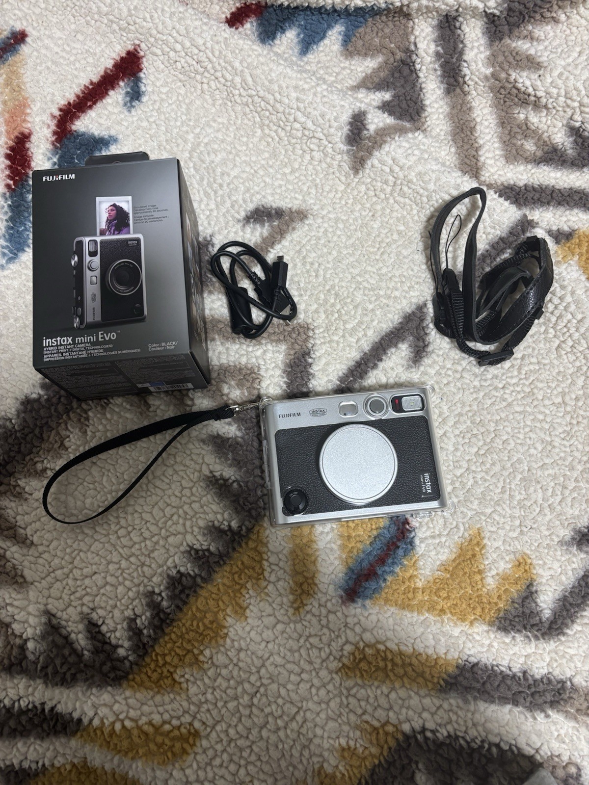 Fujifilm Instax Mini EVO Hybrid Instant Print Digital Camera  