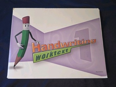 BJU Handwriting Worktext 3rd Edition Bob Jones PreCursove