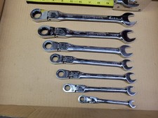 Craftsman Usa 7-pc Metric Flex-head Ratcheting Combination Wrench Set No 42401 Craftsman Usa 7-pc Metric Flex-head Ratcheting Combination Wrench Set No 42401