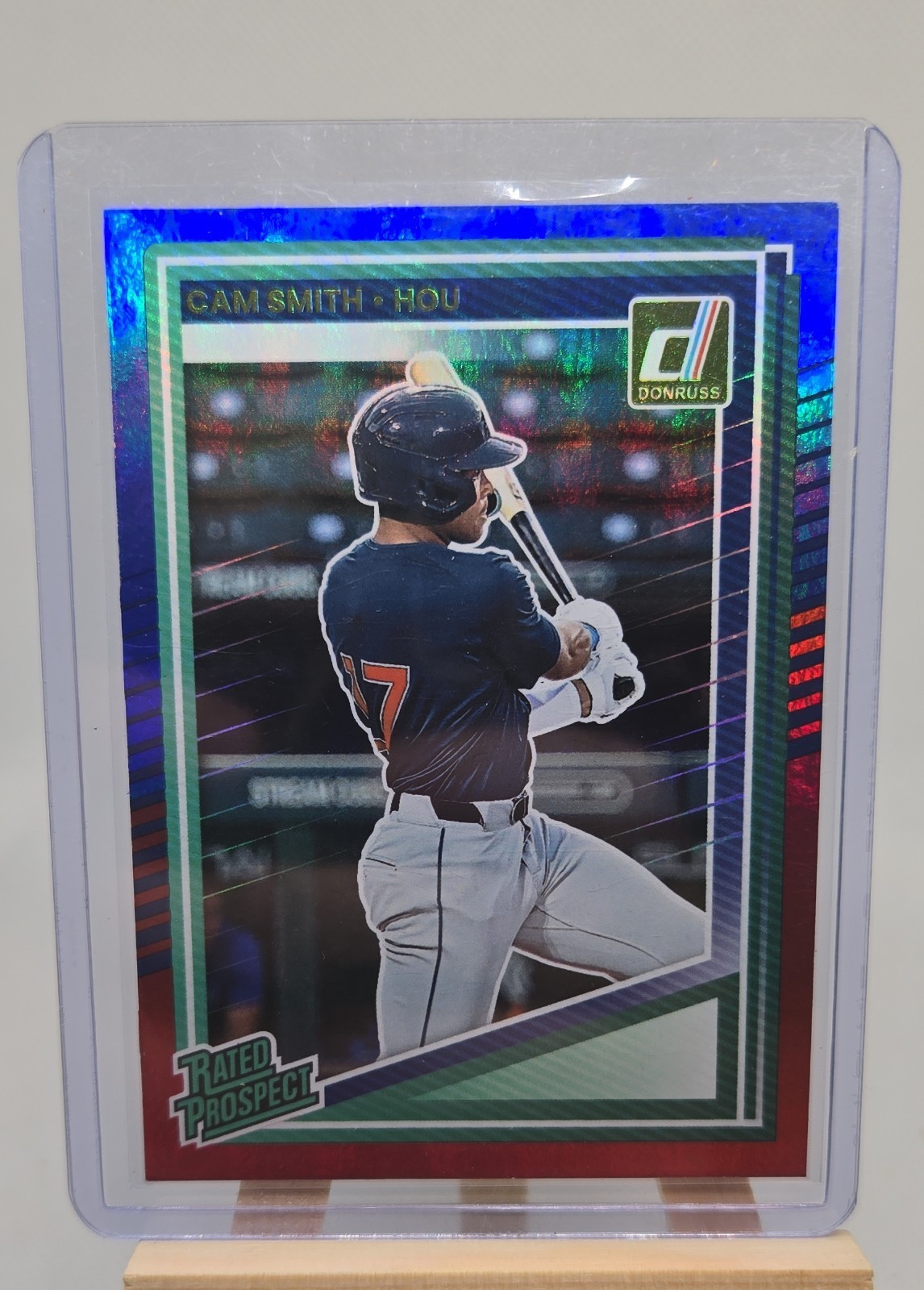2025 Panini Donruss - Rated Prospects Cam Smith #173 Red & Blue (RC)