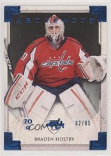 2013-14 Upper Deck Artifacts Goalies Sapphire 82/85 Braden Holtby #103 2g2