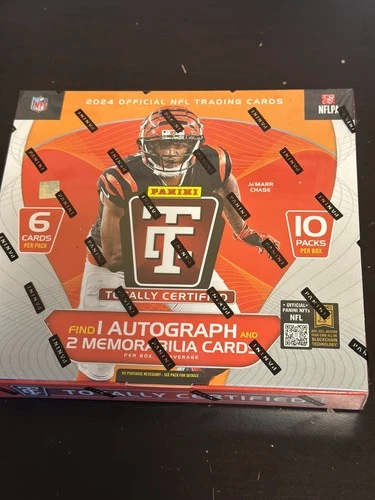 2024 Panini NFL Totally Certified Football Premium Box. New Sealed In Hand