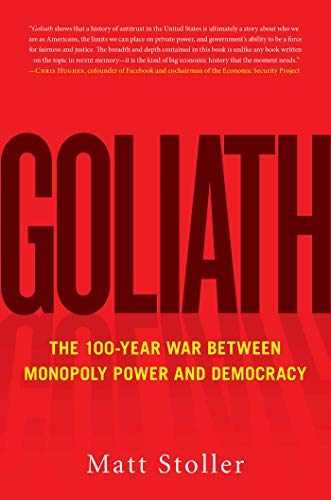 Goliath: The 100-Year War Between - Hardcover, by Stoller Matt - Very Good u - Bild 1 von 1