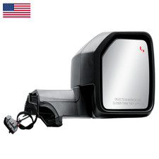 Longling Passenger Right Side Door Mirror Power And Heated Blis Glass Turn