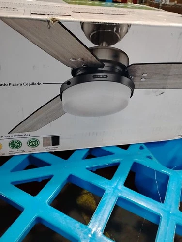 NEW Hunter Fan Company 59211 52 inch Sentinel Brushed Slate Ceiling Fan  2304178 - Picture 5 of 5