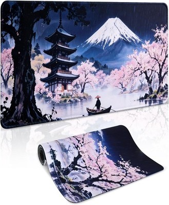 Mousepad Anime XXL 900 x 400 mm, Japan Sakura Schreibtischunterlage |