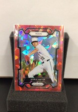 2024-25 Panini Prizm #187 Noble Meyer Red Ice Prizm