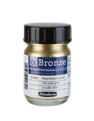  Schmincke - Oil bronze, rich pale gold, 50 ml, 15 802 024, Office Product
