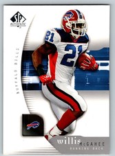 Willis McGahee - #10 - Buffalo Bills - 2005 SP Authentic -