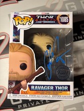 Chris Hemsworth Signed Thor Funko Pop! Autograph Marvel Avengers ACOA - Thor