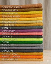 Pure Linen Fabric By The Yard Soft Washed Natural Flax Sewing Material Clothing