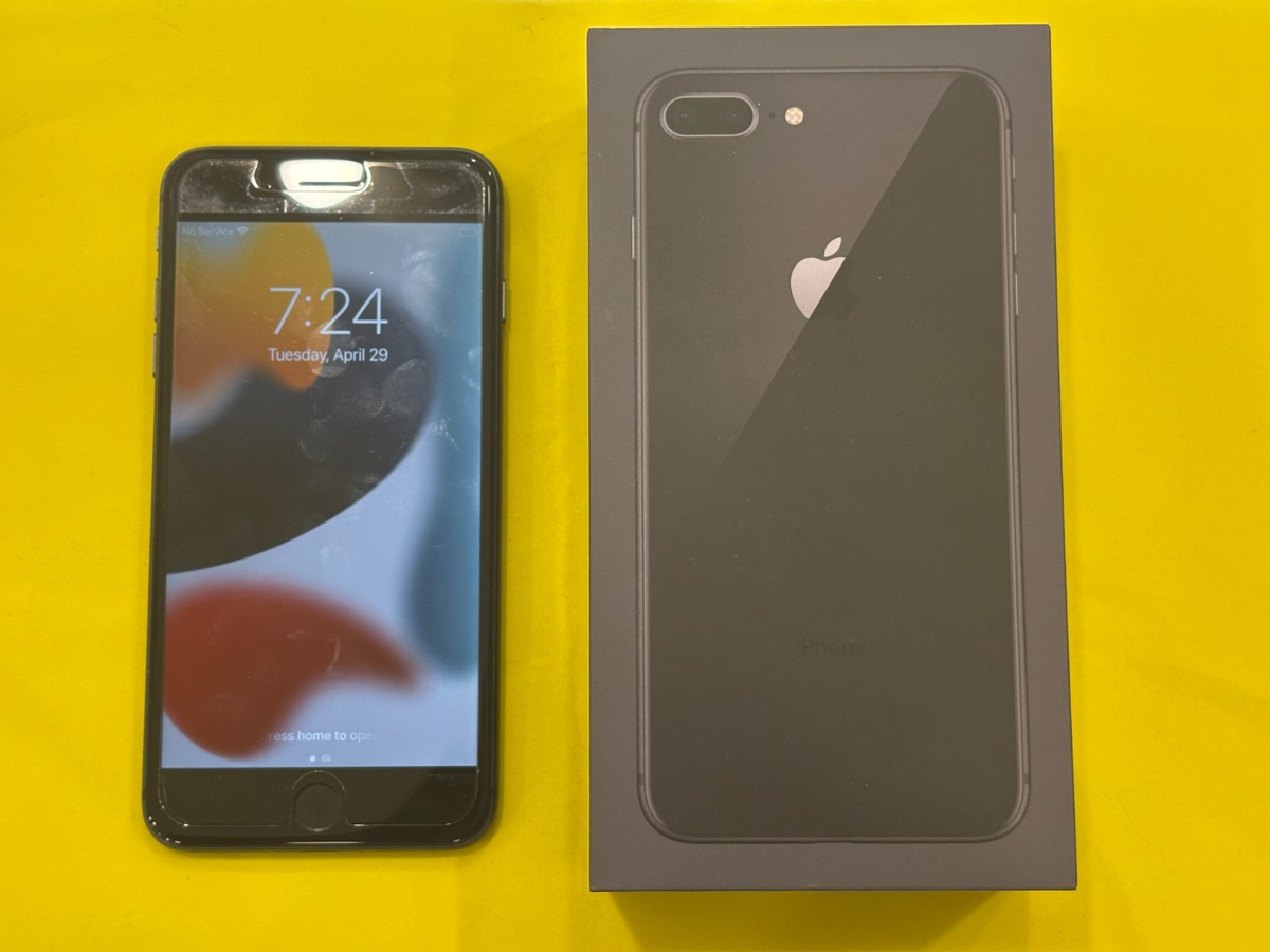 Apple iPhone 8 Plus - 256 GB - Space Gray (Unlocked) | eBay