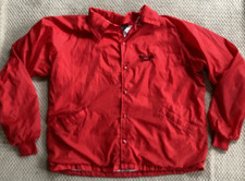 Carolina Freight Vintage Duckster Lined Nylon Windbreaker XL Made in USA