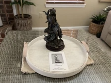 Sculpture~MINERVA by Giuseppe Armani #676-M. Wood Base /Original Box