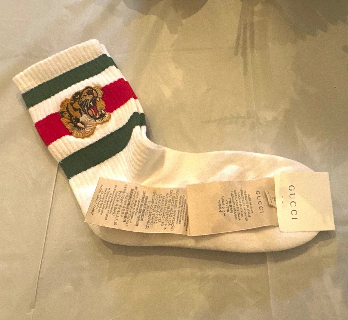 Gucci White Socks for Men for sale | eBay