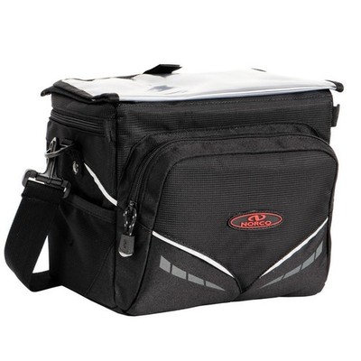 Asista Lenkertasche Norco Canmore   Fahrrad Tasche Schwarz 26x19x19cm O. Adapter