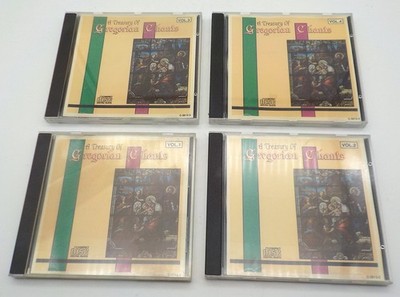 A TREASURY OF GREGORIAN CHANTS 4 Volume Set