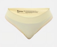 NWT No Boundaries Women's Seamless Thong Panty Size XXXL Tender Lemon Lace