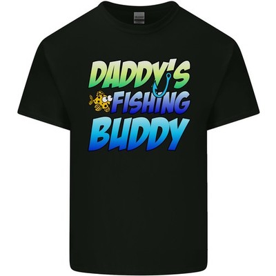 Daddys Fischen Buddy Lustig Fischer Kinder T-shirt Kinder