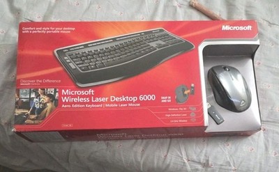 Rare Microsoft Laser Desktop 6000 v2 Wireless Keyboard Sealed Brand New NOS