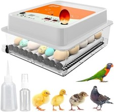 Automatic Egg Incubator 36 Eggs With Turner Humidity Control Duck Chicken Quail