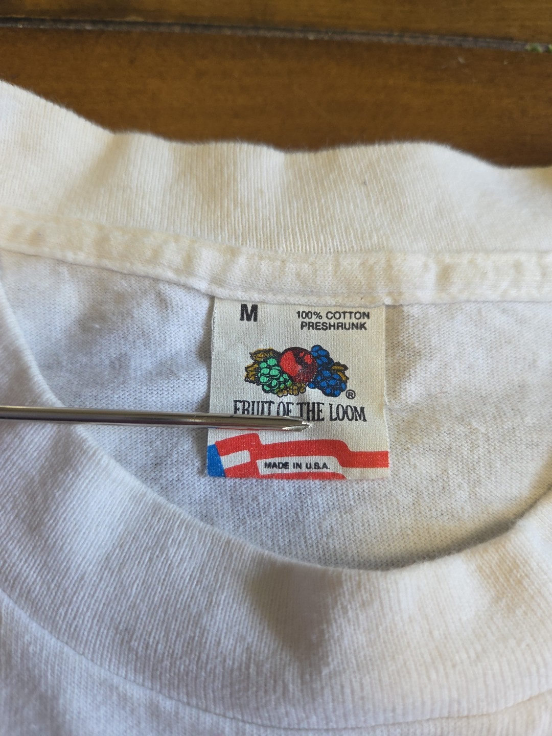 Hoop It Up T Shirt M 1990 3 on 3 Basketball Pizza Hut National Tour FOTL image 3