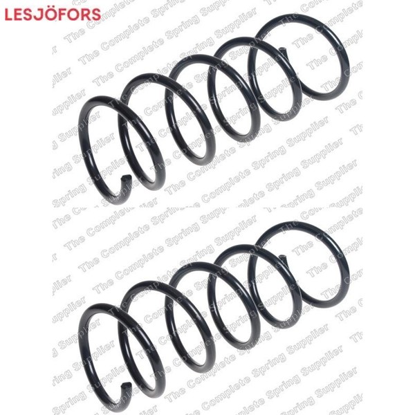 2X Fahrwerksfeder LesjÖFors 4017004 2 Federn Satz Federnsatz FüR Dacia-image
