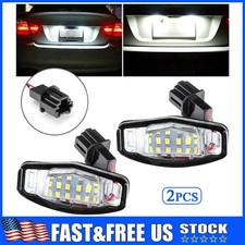 2pcs High Power White Led License Plate Lights For Honda Civic Sedanhatchback 2pcs High Power White Led License Plate Lights For Honda Civic Sedanhatchback