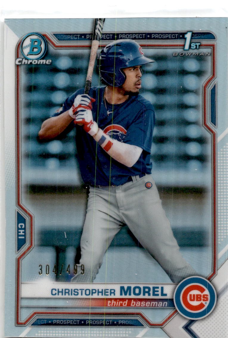 2021 Bowman Christopher Morel #BCP-131 Chrome Prospects Refractor #/499 SN