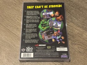 Rampage World Tour Sega Saturn Complete CIB w/Reg Card Good Shape